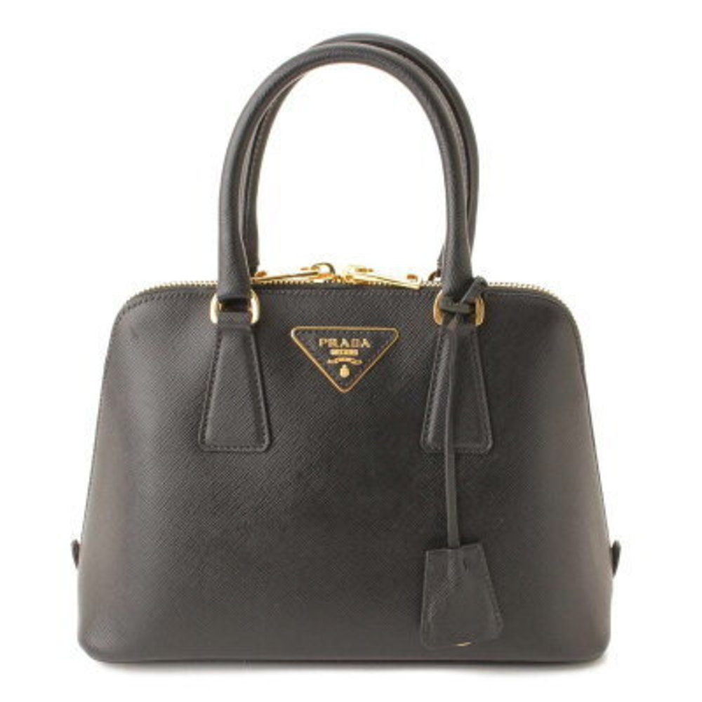 Prada Saffiano Luxe Handbag Black
